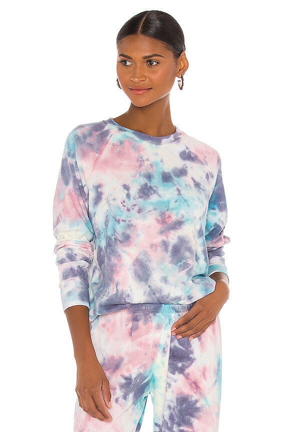 Spiritual Gangster Old School Pullover in Kaleidoscope Tie Dye | REVOLVE