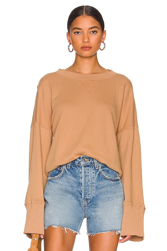 view 1 of 4 MALIA スウェットシャツ in Camel