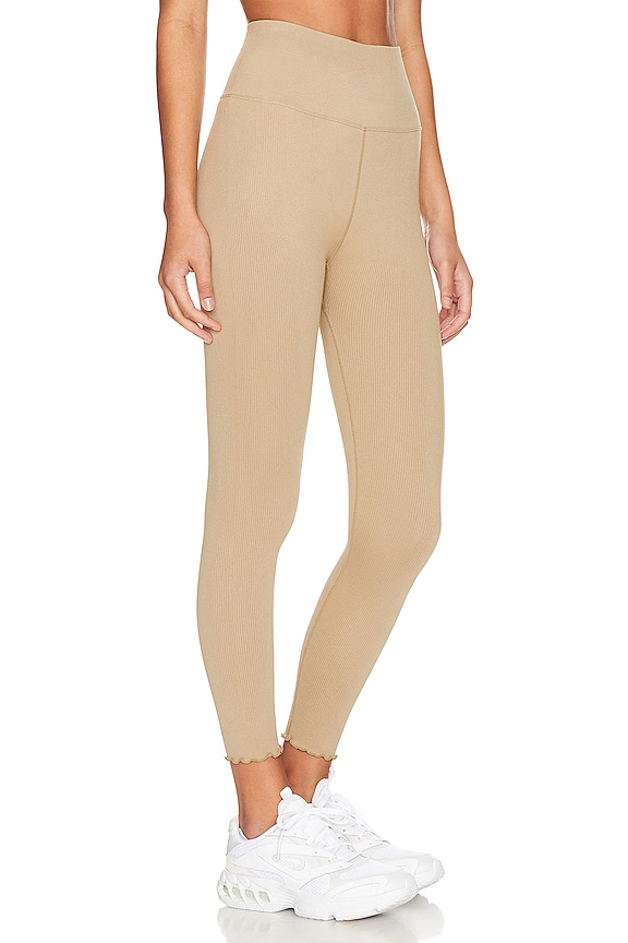 view 2 of 4 Love Sculpt Ruffle Legging in Desert