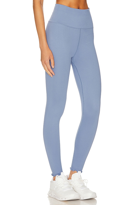view 2 of 4 Love Sculpt Seamless 7/8 Legging Saltwater Blue in Saltwater Blue