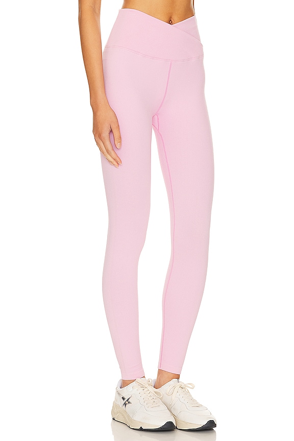 view 2 of 4 Wrap Front Seamless Legging in Candy Pink