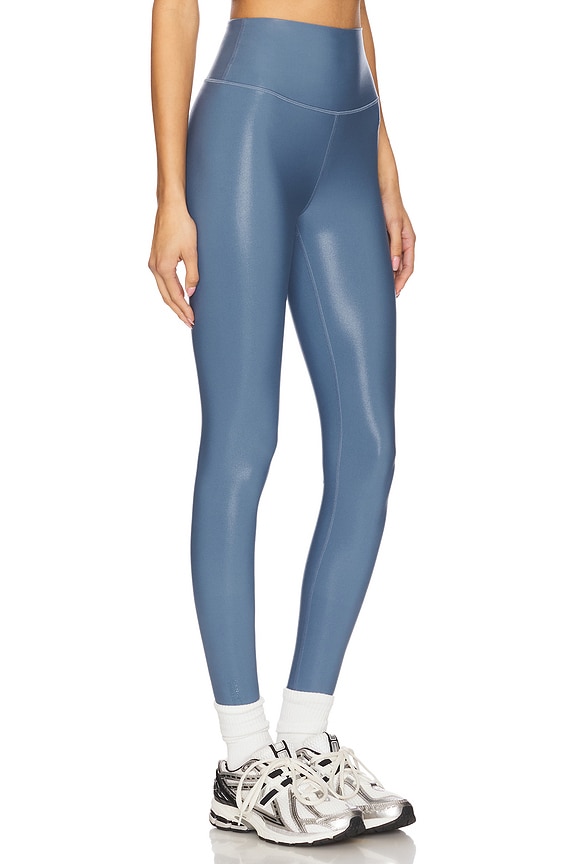 view 2 of 6 ЛЕГГИНСЫ LOTUS HIGH GLOSS in Blue Jean