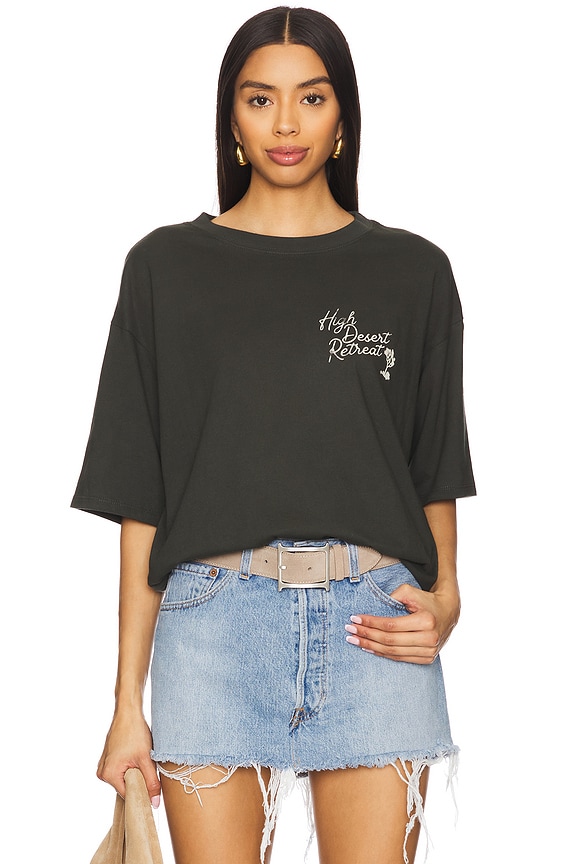 view 2 of 5 T-SHIRT RETREAT BOYFRIEND in Ash