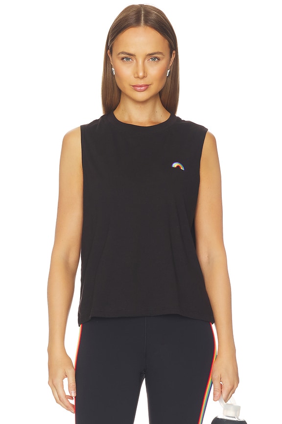 view 2 of 5 Live Light Vibe Tank Top in Black