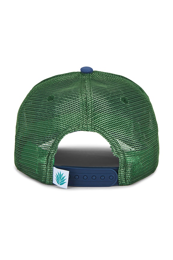 view 2 of 2 Easy Does It Cap in White & Green