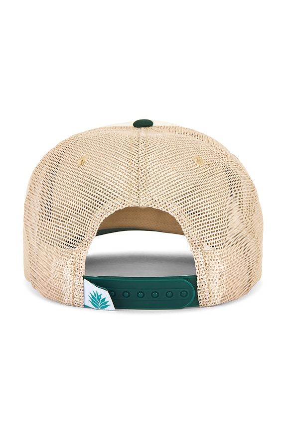 view 2 of 3 Retrocade Cap in Cream & Green