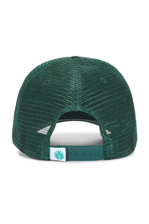 view 2 of 3 Rowdy Trucker Hat in Green