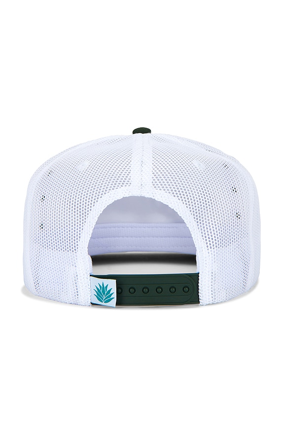 view 2 of 2 Coast To Cowboy Hat in White & Green