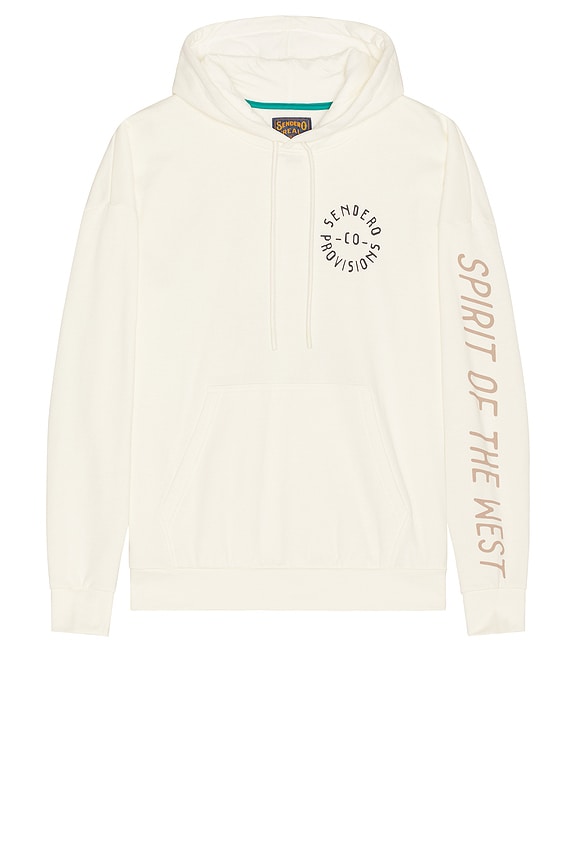 view 2 of 4 Never Was A Horse Hoodie in Vintage White