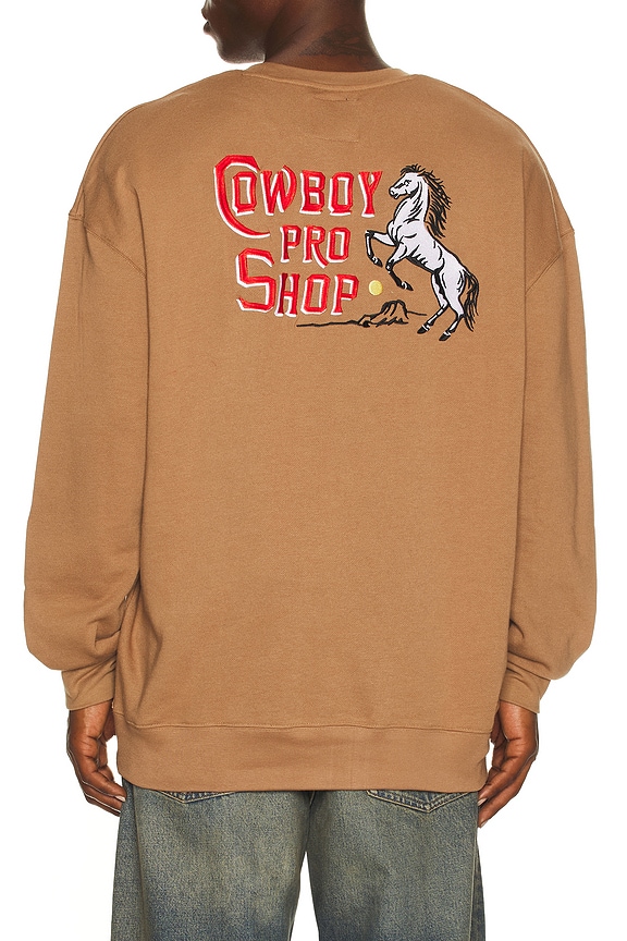 view 1 of 5 SUDADERA COWBOY PRO SHOP in Light Brown