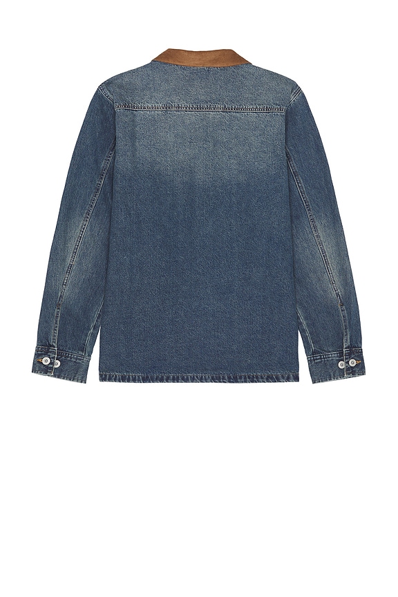 view 2 of 4 Rustler Chore Jacket in Blue Denim