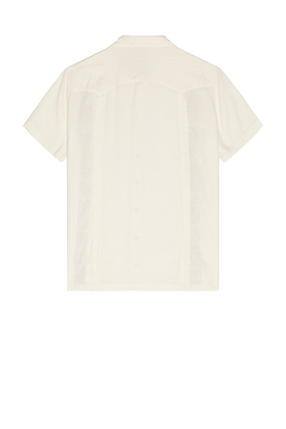 view 2 of 4 Cabellero Guayabera Shirt in Vintage White