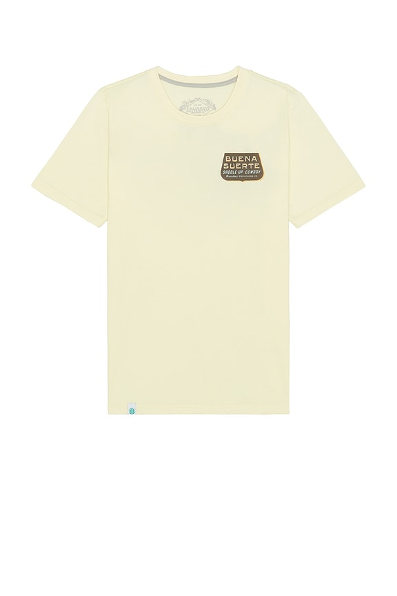 view 2 of 4 Buena Suerte Tee in Cream