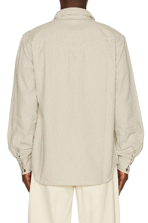 view 2 of 5 CAMISA THE WYATT in Gray Hickory