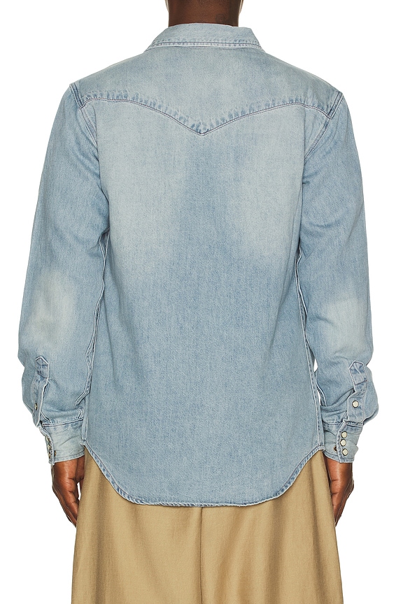 view 2 of 5 CHEMISE THE WYATT in Vintage Denim