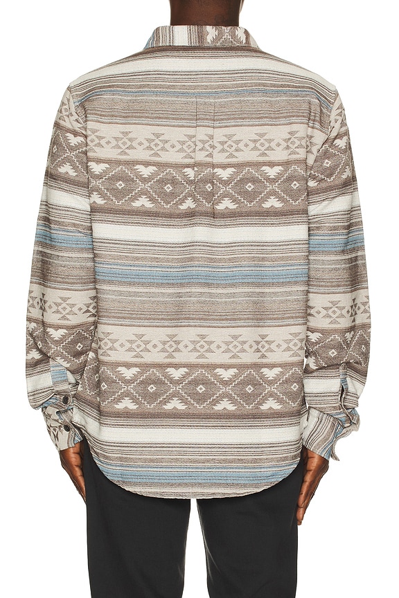 view 2 of 5 CHEMISE BOQUILLAS in Cream & Brown