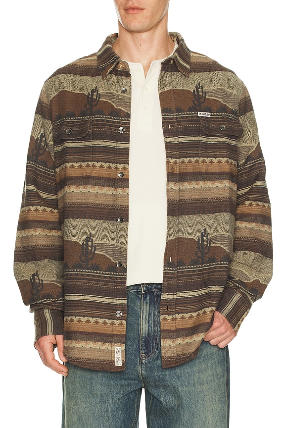 view 1 of 5 CHEMISE BOQUILLAS in Sonora Brown