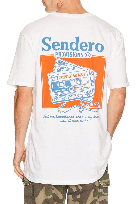 view 1 of 4 T-SHIRT CASSETTE TAPE in Vintage White