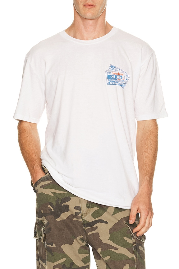 view 2 of 4 T-SHIRT CASSETTE TAPE in Vintage White