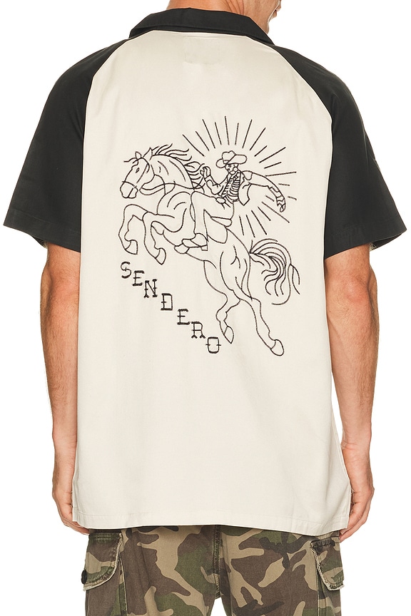 view 1 of 5 CHEMISE SALOON in Pale Rider & Black