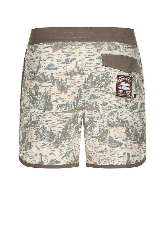 view 2 of 6 ПЛАВАТЕЛЬНЫЕ ШОРТЫ POINT BAR in Desert Abduction