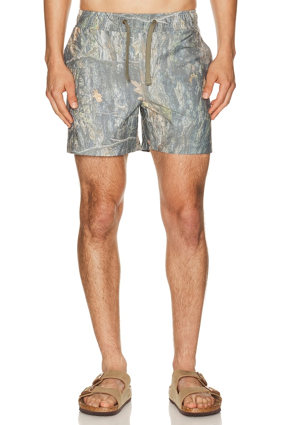 view 1 of 4 The Barton Elastic Boardshort in Will Tree Camo