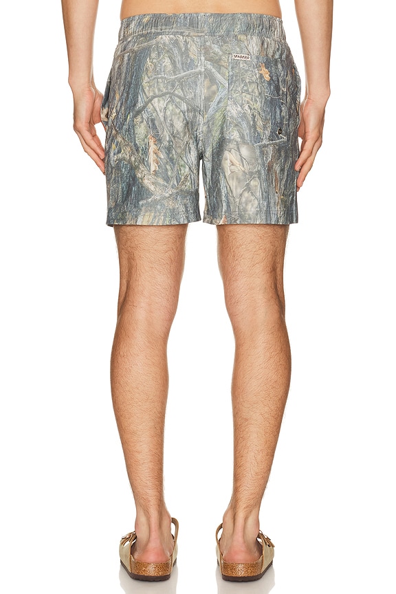 view 2 of 4 The Barton Elastic Boardshort in Will Tree Camo