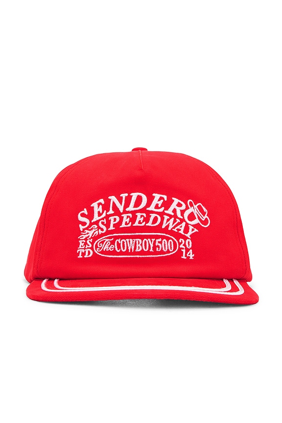 view 2 of 3 Sendero Speedway Hat in Red
