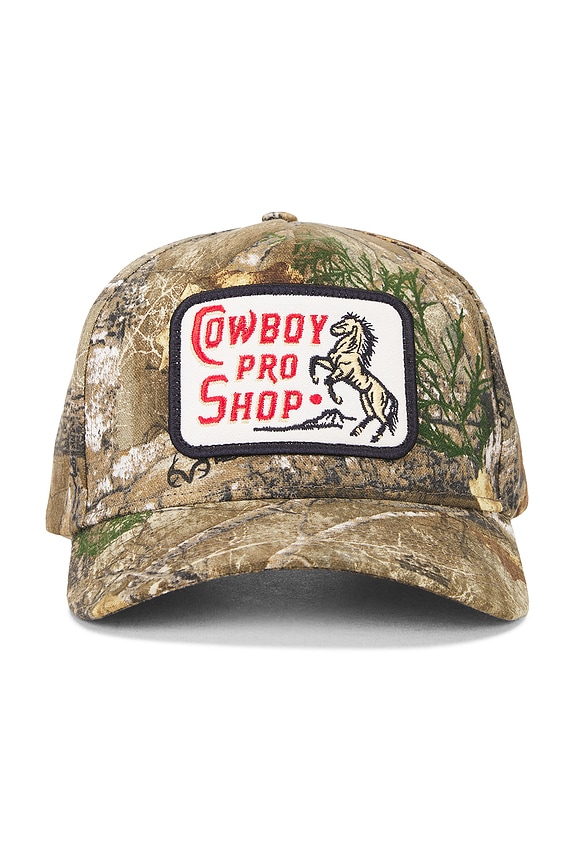 view 2 of 4 Cowboy Pro Shop Cap in Edge Camo