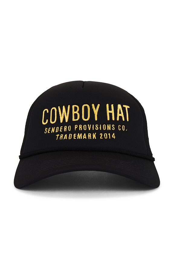 view 2 of 3 Cowboy Hat in Black And Gold