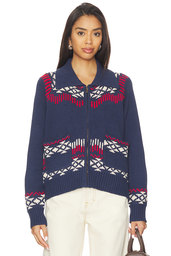 view 2 of 5 Cimarron Cardigan in Navy