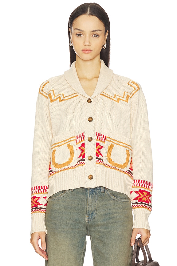 view 2 of 5 Cimarron Cardigan in Ivory