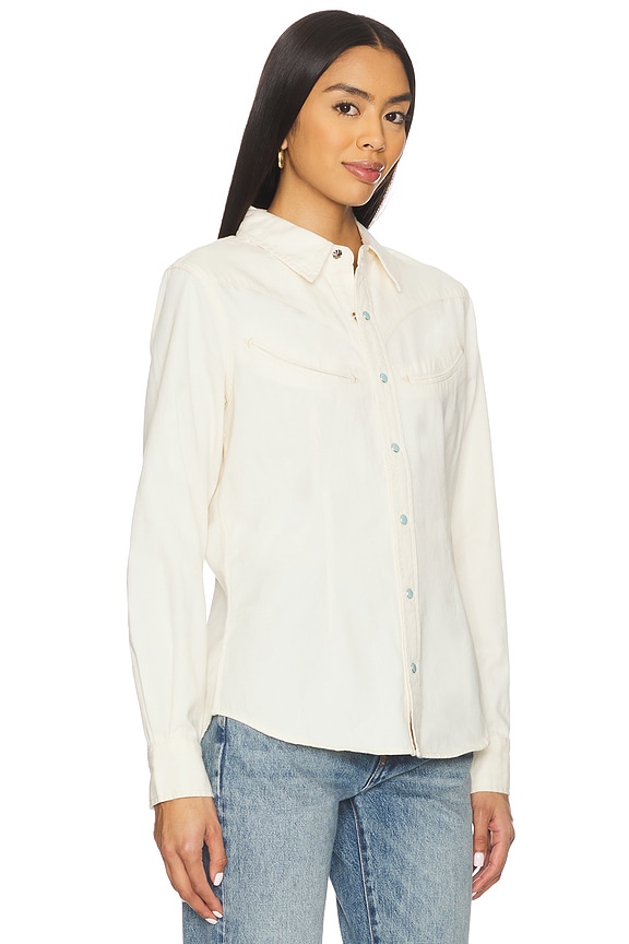 view 2 of 4 The Yoakam Button Up Shirt in Ecru