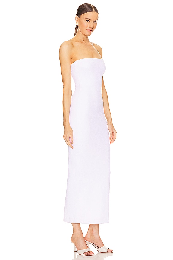 view 2 of 3 Tube Dress in White