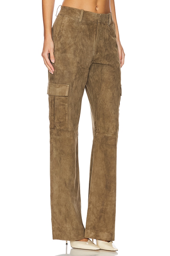 view 2 of 6 PANTALÓN CARGO BAGGY in Olive