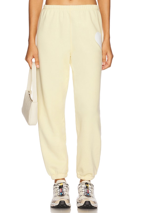 view 2 of 6 СПОРТИВНЫЕ БРЮКИ С СЕРДЕЧКАМИ in Butter