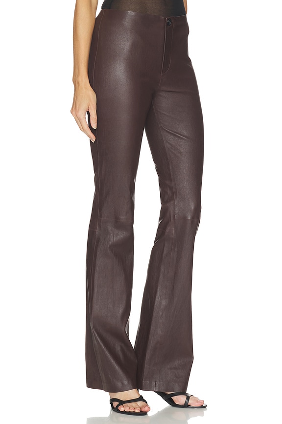 view 2 of 6 Gia Micro Flare Pant in Cafe