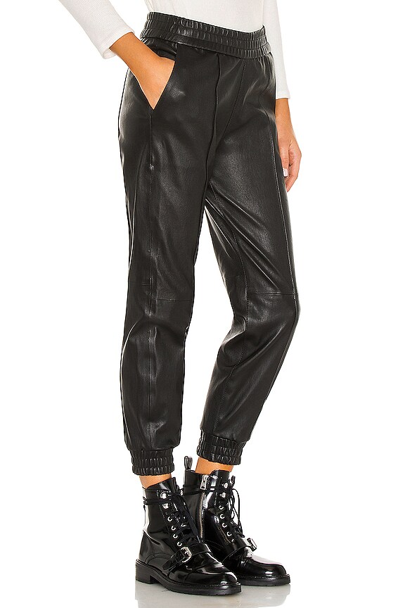 view 2 of 4 Slim Fit Cuffed Jogger in Black