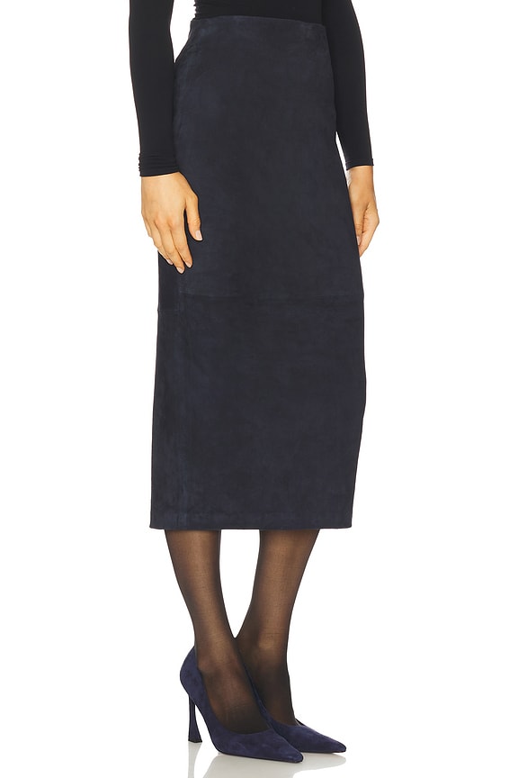 view 2 of 6 FALDA MIDI in Midnight