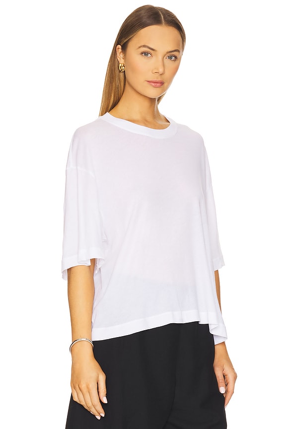 view 2 of 4 Oversized Boxy T-Shirt in White