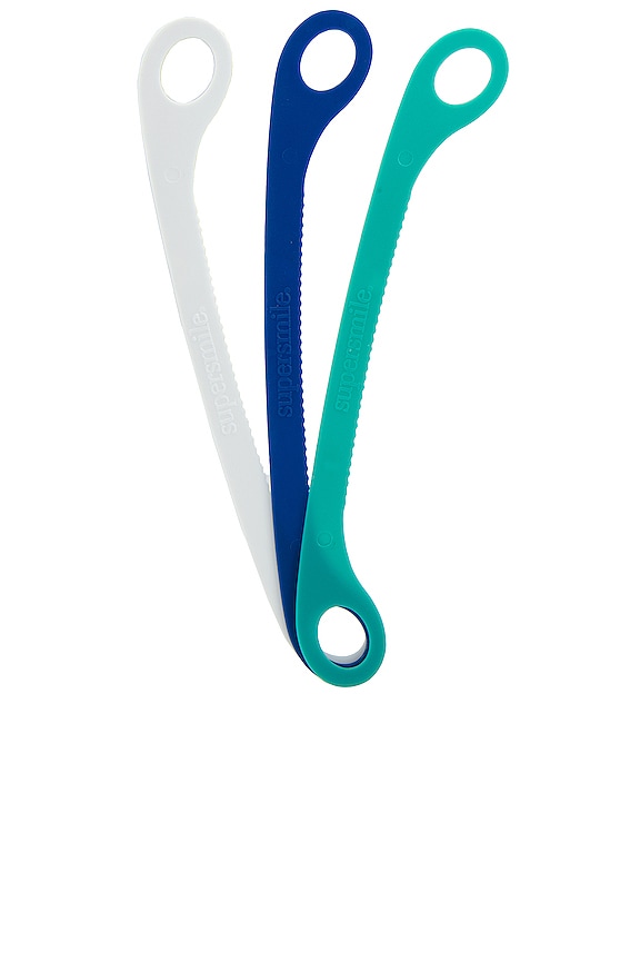 view 2 of 4 Ripple Edge Tongue Cleaner Trio in 