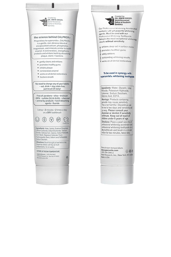 view 2 of 5 BLANCHEUR POUR LES DENTS FLUORIDE FREE PROFESSIONAL WHITENING SYSTEM in Small