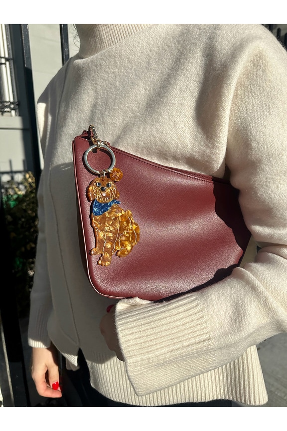 view 2 of 2 PORTE-CLÉS GOLDENDOODLE BAG CHARM + KEYCHAIN in 