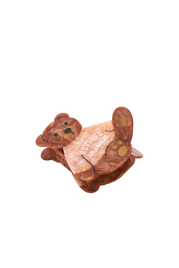 view 2 of 3 PINZA REVOLVE LOS ANGELES COLLEGIATE TEDDY CLAW CLIP in 