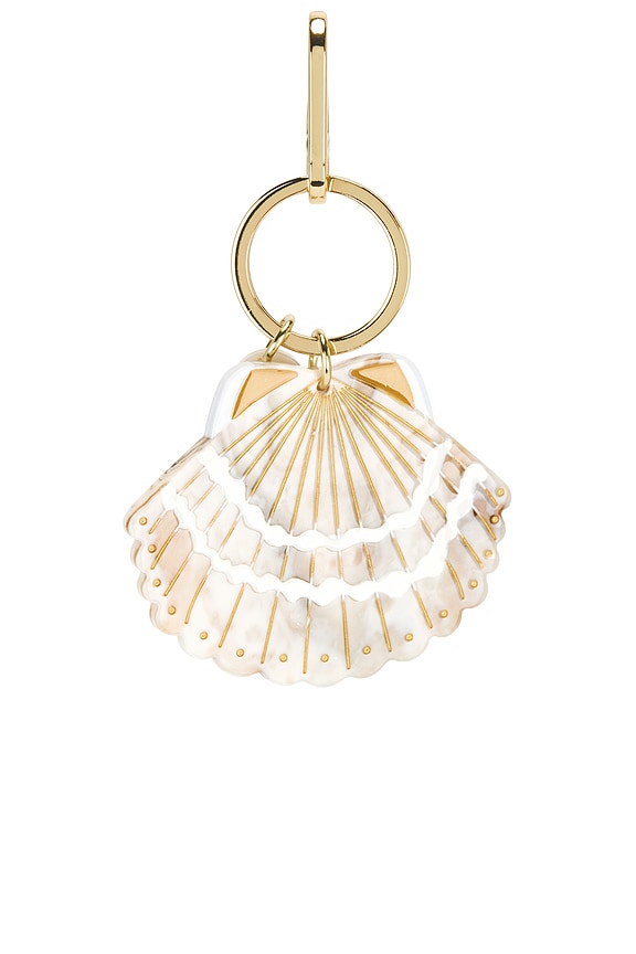 view 2 of 4 MINI SAC BRELOQUE SEASHELL in Seashell