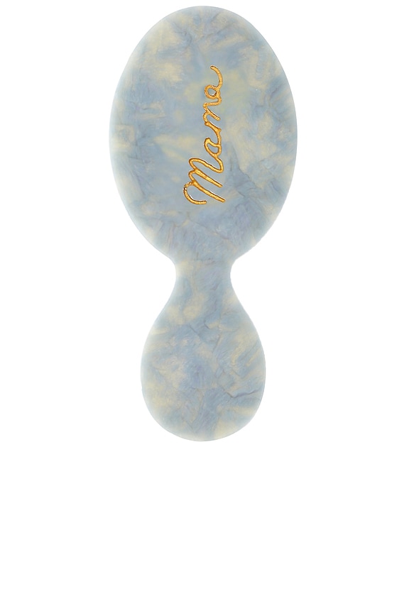 view 1 of 3 Hand-Painted Mama Handbag Hero Brush in Blue