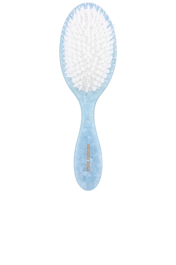 view 2 of 4 Hand-painted Hydrangea Amazing Hair Day Brush in 