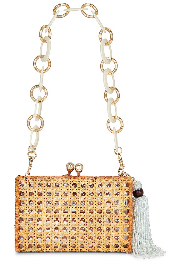 view 2 of 5 CORINA 백 in Light Honey & White