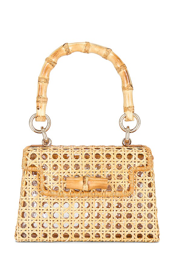 view 2 of 5 Abigail Top Handle Bag in Light Honey