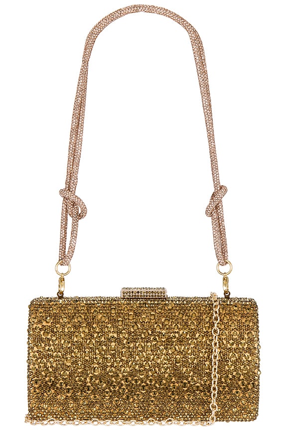 view 2 of 5 ELLEN クラッチ in Mine Gold